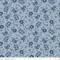 Medium Floral in Sky (c15621-sky) | Freedom Garden | My Mind's Eye | Riley Blake